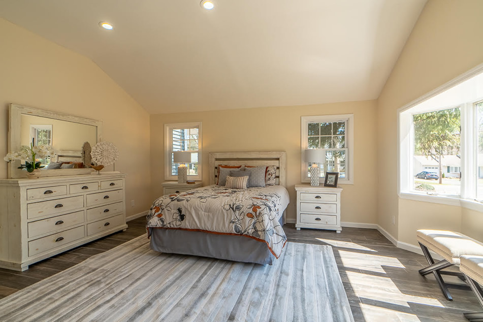 Home Staging of a Livingston, NJ Master Bedroom Room Livingston NJ Home Staging Photo